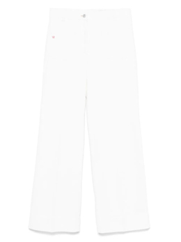 Victoria Beckham: Белые джинсы 