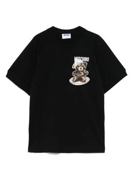 Moschino: Чёрная футболка 