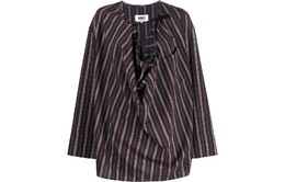 MM6 Maison Margiela: Бордовая рубашка 