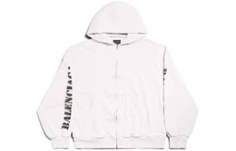 Balenciaga: Белая толстовка 