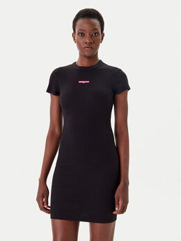 Tommy Jeans: Чёрное платье 