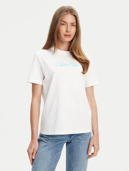 Calvin Klein Jeans: Классическая футболка 