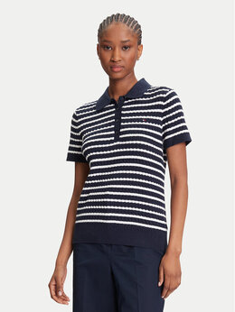 Tommy Hilfiger: Синий свитер 
