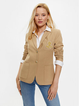 Lauren Ralph Lauren: Бежевая куртка 