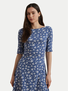 Lauren Ralph Lauren: Синее платье 