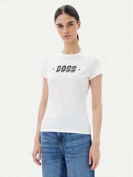 BOSS: Белая футболка 