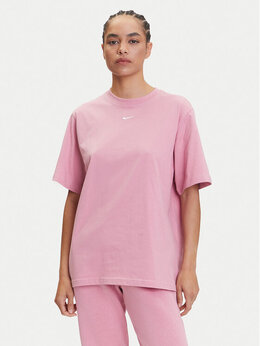 Nike: Розовая футболка  Essential