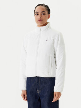 Tommy Jeans: Белая куртка 