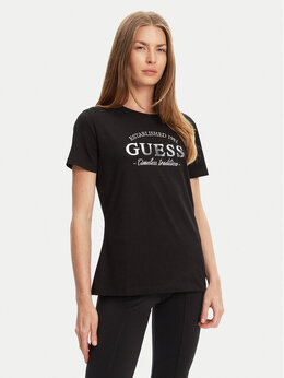GUESS: Чёрная футболка 