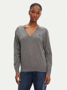 Polo Ralph Lauren: Серый свитер 