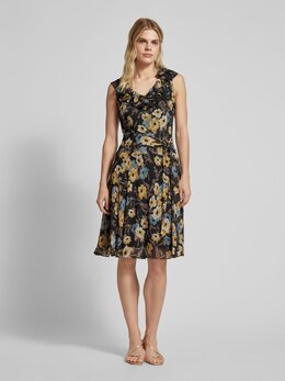 Lauren Ralph Lauren: Платье с поясом 