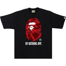 A BATHING APE: Чёрная футболка 