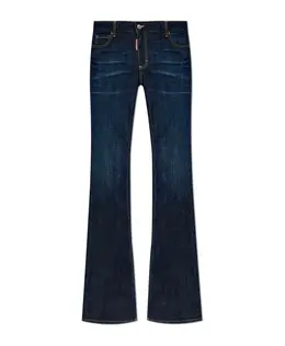 Dsquared2: Расклешённые джинсы 