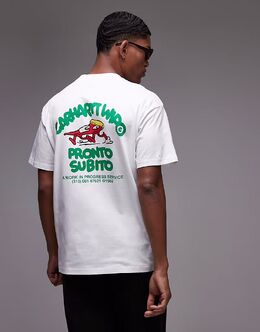 Carhartt WIP: Футболка свободного кроя 