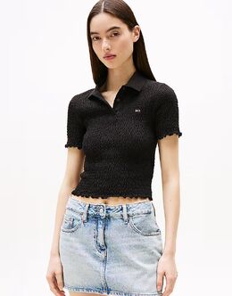 Tommy Jeans: Поло с воротником 