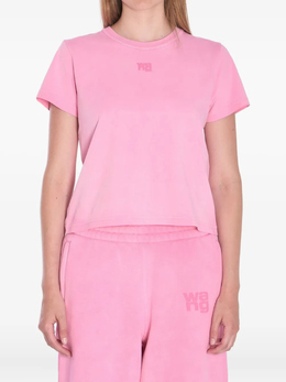 Alexander Wang: Розовая футболка 