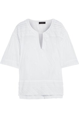 Isabel Marant: Топ с вышивкой 