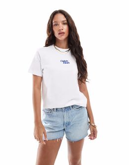 Calvin Klein Jeans: Футболка с цветочным принтом 