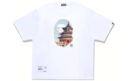 A BATHING APE: Чёрная футболка 