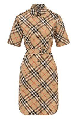 Burberry: Хлопковое платье 