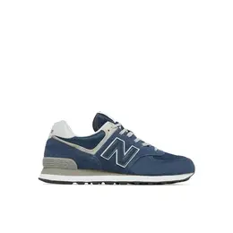 New Balance: Синие кроссовки  574