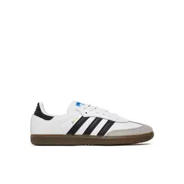 adidas: Белые кроссовки  Samba