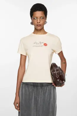 Acne Studios: Трикотажная футболка 