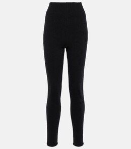 Alaïa: Кашемировые легинсы 