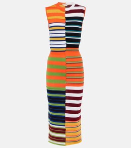Marni: Платье в полоску 