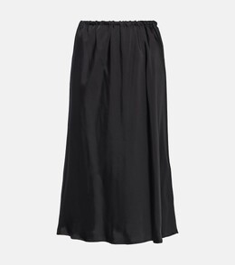 Jil Sander: Атласная юбка 