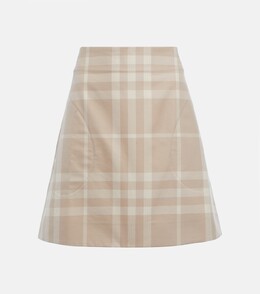 Burberry: Юбка в клетку 