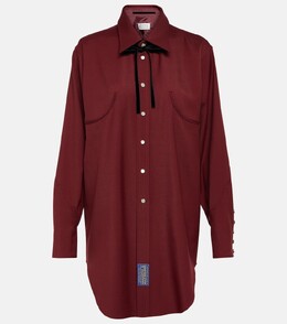 Maison Margiela: Красная рубашка 