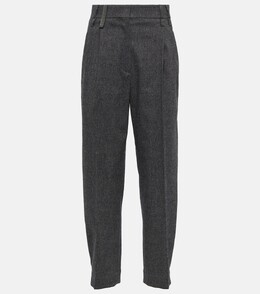 Brunello Cucinelli: Серые брюки 