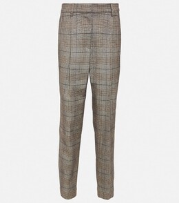 Brunello Cucinelli: Брюки в клетку 