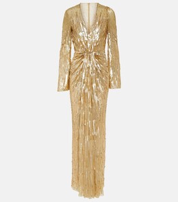 Jenny Packham: Платье с пайетками 