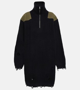 MM6 Maison Margiela: Платье-худи 