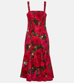 Oscar de la Renta: Платье миди 