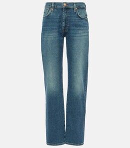 7 For All Mankind: Прямые джинсы 