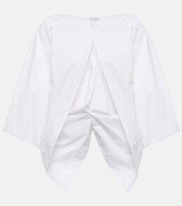 Alaïa: Хлопковая блуза 