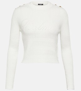 Balmain: Трикотажный топ 