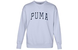 PUMA: Голубая толстовка 