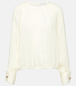 Max Mara: Белый топ 
