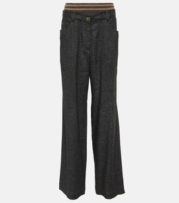 Brunello Cucinelli: Серые джинсы 