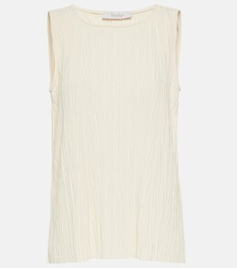 Max Mara: Белый топ 