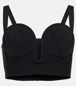 Alaïa: Чёрный топ 