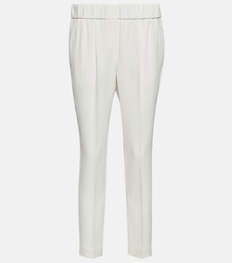 Brunello Cucinelli: Белые брюки 