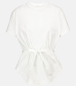 Alaïa: Хлопковая футболка 