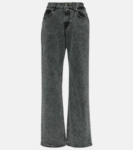 7 For All Mankind: Прямые джинсы 