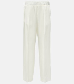Jil Sander: Атласные брюки 