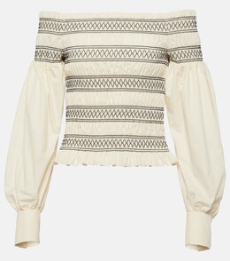 Max Mara: Хлопковый топ 